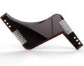 Men darhi Ka Khat Beard Shaper Beard Comb Shaping Tool Goatee Styling Template Combs Transparent for Hair Trim Beards. 