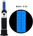 Handheld Brix 0-32% Refractometer Sugar Meter Fruit Sugar Meter Sugar Tester Saccharimeter Sugar Content Test. 