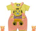 Babies Romper Style Dungaree Cat Style. 