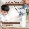 Mesh Portable Nebulizer Machine – Mini Inhaler Nebulizer with Mask for Kids & Adults | Silent Handheld Vaporizer for Easy Breathing. 