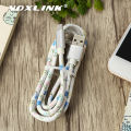 VOXLINK USB Cable 8Pin Fast Charging Mobile Phone Cables PU Leather Data Sync USB Charger Cable for iPhone X xr xs USB Cables. 