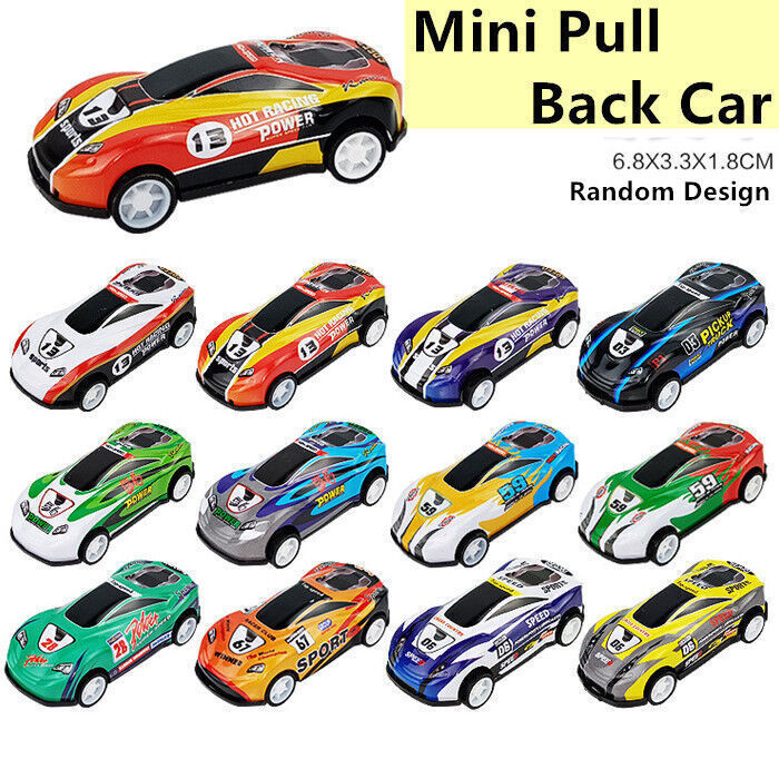 Mini Pull Back Kereta Mainan Budak Sport Car Toys Model Fun Toy Simulation Children Kids Gift