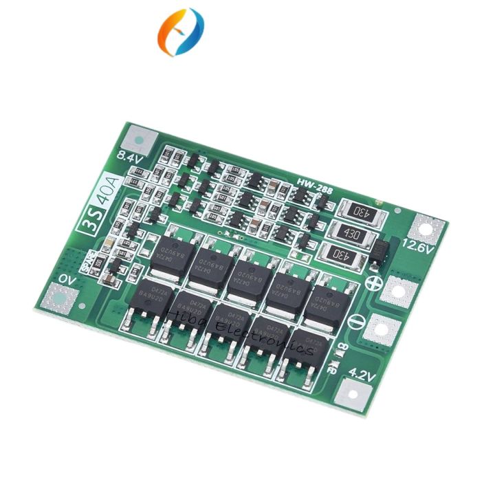 3s 40A BMS βoard 18650 Li-ion Charger Protection Module 3s40A 12v BMS βoard