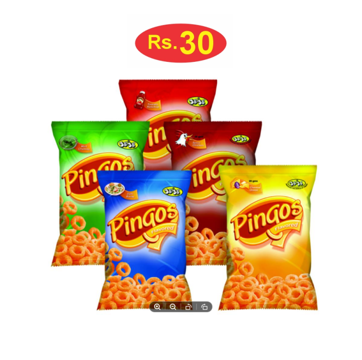 JoJo Pingos 24 Pieces (Mix Flavors) Rs.30