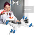 Titration Clip Laboratory Chemistry Bilateral Iron Burette Clamp Dropper Holder Experiment Fixing Accessory. 