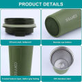 380ML/510ML Heat Preservation Coffee Mug Stainless Steel Travel Portable Mug Coffee Milk Cup Vacuum Flasks Thermos Cup. 