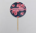 NIKKAH MUBARAK CUPCAKE TOPPERS PACK OF 10 CUPCAKE TOPPERS. 