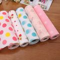 Waterproof Antibacterial Plastic Cabinet Drawer Shelf Liners Sheets for Kitchen Table Mat, Household Waterproof Drawer Paper Kitchen Table Drawer Shelf Liner Non Slip Cupboard Contact Paper. 