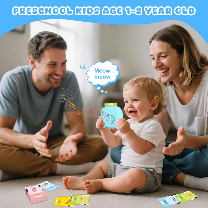 Talking Flash Cards Educational Toy for Kids | Early Learning Device ...