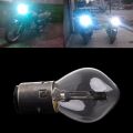 Motorcycle Lighting 10X Headlight Bulb 12V 35W B35 BA20D Glass Fit for GY6 ATV Moped Scooter. 