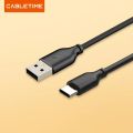 Cabletime USB C Cable for Oneplus 5 USB Cable to Type C Fast Charge Cable for Samsung S9 Huawei P10 Nintendo C143. 