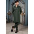 Classic Green Kurta Pajama for Men. 