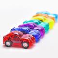 Pull Back Mini Cars Transparent Inertial Broken-Resistant Funny Car Model For Birthday Party Toys. 