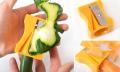 Carrot Cucumber Sharpener Kithen Tool Vegetable Fruit Curl Slicer. 