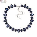 NEW High Quality full crystal necklaces fashion choker design chunky luxury collar crystal statement necklace for women. 