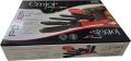 Emjoi 7-In-1 Hair Styler Set, Black And Red - Branded. 
