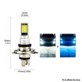 FG 1Pc 30LED Fog Light Bulb Dual Color Car DRL Turn Signal Reverse Light Brake Light Width Indicator H3 H7 H8 H11 9005 HB3 9005/9006 H4 P13W. 