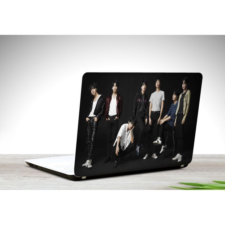 BTS Bangtan Boys Group Laptop Skin Vinyl Stickers Decal,12 13 14 15 15.6 inches Notebook Laptop Skin Sticker for all Laptops