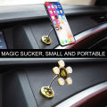 360 Degree Rotating Flower Shape Car Home Suction Mobile Phone Holder Bracket. 