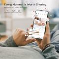 Baby Monitor Wifi Video Baby Monitor Camera, App Control, 5'' 1080P, (OPEN BOX NEW). 
