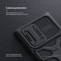Nillkin Camera Sliding Cover Protective Case for Samsung Galaxy S22 Ultra Phone Case Fashion Outdoor Anti-fall Airbag Shockproof 3D Stereo Back Cover. 