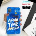 Xiaomi Redmi 9C Back Cover For Boys - Apna Time Aayega - 2Gud Soft Case Cover. 