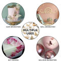 3D Metallic Butterfly for Decor, Assorted Styles 12 Pcs 3 Sizes, Removable Reuseable Stickers for Wall, Living Room Mural, Party Cake Balloons Bouqets Wedding Decoration Decals, Butterflies Fridge Kids Bedroom Nursery Sticker, DIY Arts & Craft Multicolors. 