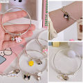 【TY】Bracelet Female Cartoon Cinnamoroll Dog Kulomi Adjustable Bracelet Couple Best Friends Bracelet TY. 