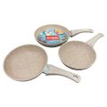 OMS Granite Marble Coating Frying Pan Turkey Made. 