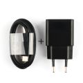 Fast Chatger Adapter Quick Charger For Sony Xperia XZs G8232 X Compact F5321 XA2 Ultra XZ2 XZ Premium XZP Type-C Cable. 