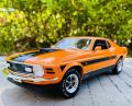 Maisto 1970 FORD MUSTANG MACH 1 - 1/1.8 SCALE DIECAST MODEL. 