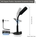 USB Computer Microphone,PC Microphone Plug & Play Home Studio Microphone for Desktop/Laptop/Notebook,Recording for YouTube,Podcasting,Gaming,Online Chatting,Black uk import a61. 