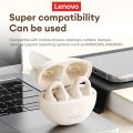 Original Lenovo LP25 OWS Wireless Bluetooth Ear Clip Headphones Long Battery Life Gaming Headset HIFI Surround Sound Earbuds With Mic. 