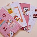 Peachu Cute Notebooks, A5 kawaii Notebooks, 50 blank pages, Cute Notebooks. 