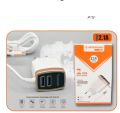 Interlink travel Charger- Interlink Charger - Grace LED Charger Interlink Fast Charger- 2.1A - Dual USB Port Mobile Charger, Micro USB Cable Fast Charging. 