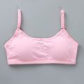 Bra For Girls Young Student Sports Underwear 12-16 Years Old 100% Cotton Tank Tops Young Children Lingerie Teenagers Clothing. 