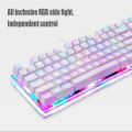Motospeed K87S 87keys Blue Switch RGB Backlight Mechanical Gaming Wired Keyboard. 