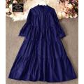 Most demanding Design Western Style Panel Work Long Frock For Women. 