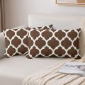 Cushion Cover Set of 2 Decorative Cushion Covers  (14"x14"). 