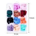 288pc/Box Nails Matte Acrylic Tips Mixed Color Full Cover Artificial Wearable Nail Short Almond Nail Press on Manicure. 