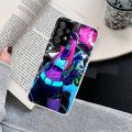Cool Akali KDA Phone Case For Samsung Galaxy S10 S21 S22 Plus Ultra A91 A51 A21S A12 Transparent Phone Cover. 