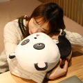 Cute chubby panda pillow plush toy small doll doll doll Chinese style special gift souvenir. 