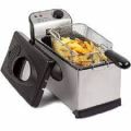 Geepas 3 ltrs Deep Fryer with Stainless Steel Housing, GDF36015, 2 Years Warranty. 