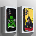 alaxy Singer Billie-Eilish For Samsung GA15 A05 A54 A34 A24 A73 A53 A23 A52 A71 A51 Matte Translucent Hard Phone Case. 