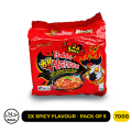 Samyang 2X Spicy Flavour Ramen Noodles Family Pack. 