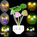 Automatic Sensor Light Night , Automatic Color Changing , Romantic Flower , LED Night Lights Flower Mushroom Lamp Bedroom kids room Home. 