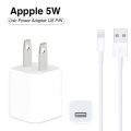 iPhone Charger Lightning Cable Quick Charging Data Sync Cord with 5W USB Wall Charger For iOS X 8 7 6 iPad AirPods. 