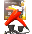 Electric Hair Dryer 3 in 1 Imported Heavy Duty  2 Air Speeds and 2 Heat Speeds High Quality - Professional Hair Dryer with 1 nozzle and  1 big comb attachments 5000 Watts. 