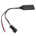 Car Bluetooth Module Aux-In Audio for Bmw E39 E46 E38 E53 16:9 Navigation Aux-In Bluetooth Wire Adapter. 