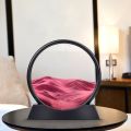 Moving Sand Art - Hourglass Sand Timer - 3D Moving Sand Mountain Lamp. 